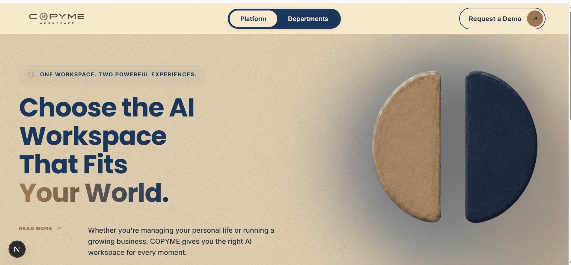 Personal AI Workspace — notes, documents, tasks, and meetings