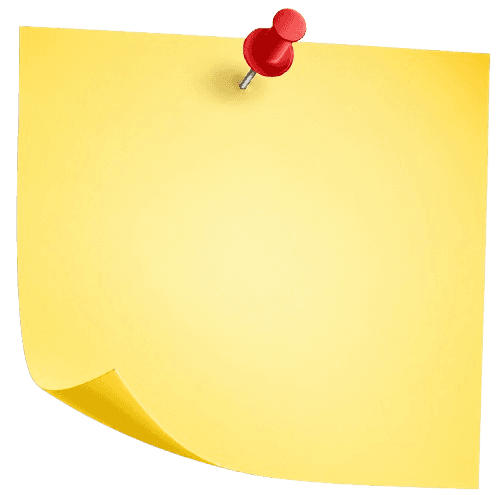 Sticky note